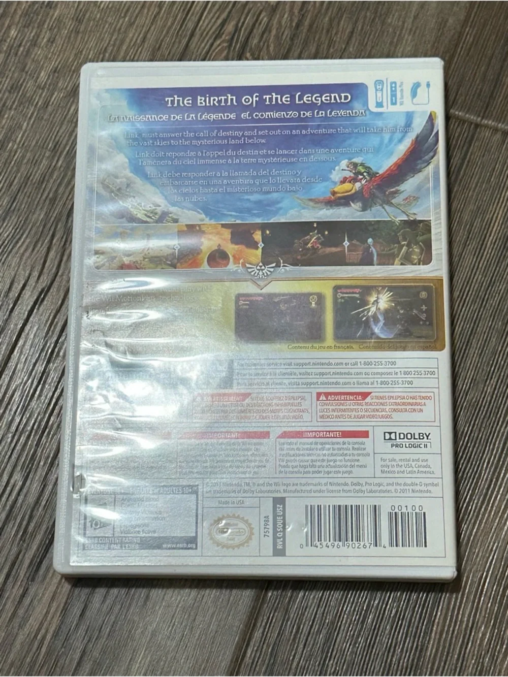Nintendo game case